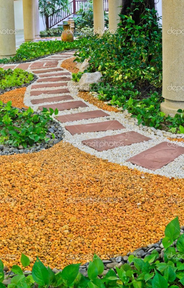 15+ Superb White Pebble Walkways