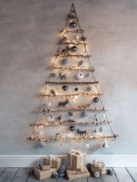 wood christmas tree ideas 2