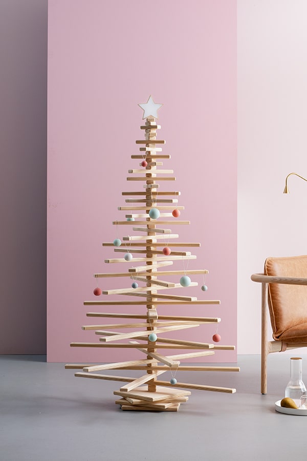 wood christmas tree ideas 6