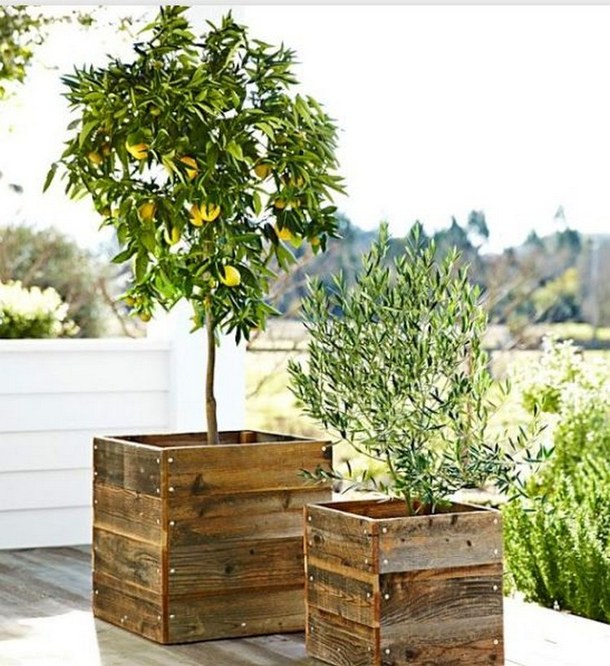 12+ DIY Wooden Crates For Your Garden