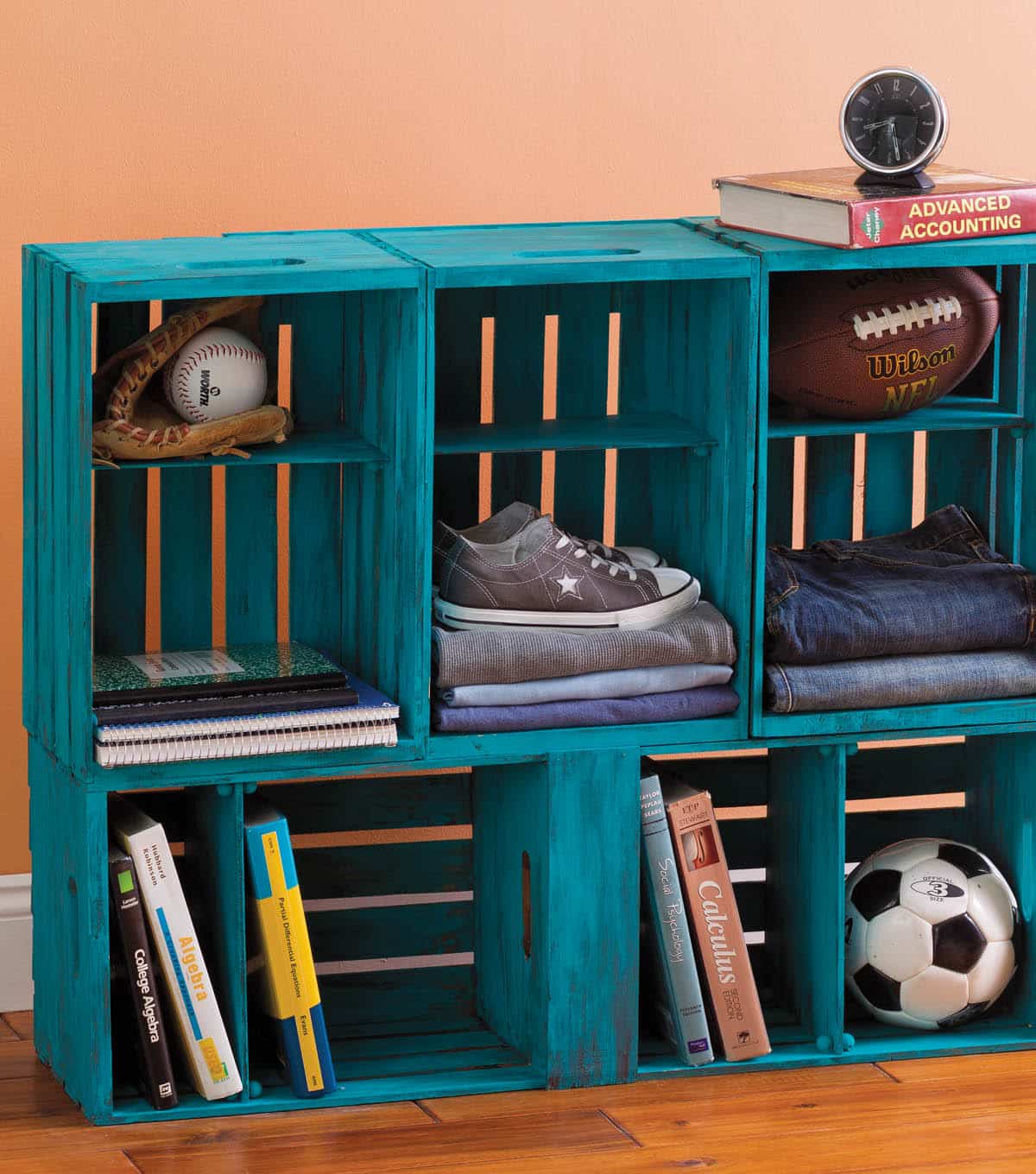 15+ Amazing Wooden Crates Furniture Design Ideas