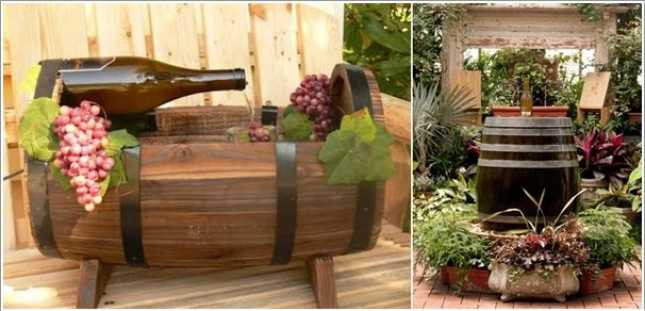 15+ Fantastic Wooden Garden Fountains