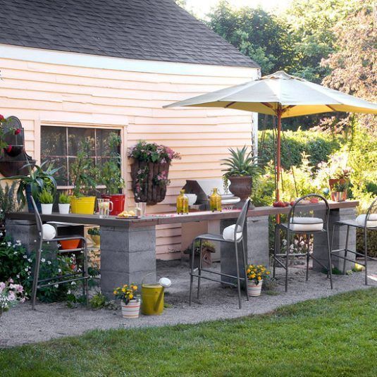 Fantastic Ideas to Your Yard with Cinder Blocks